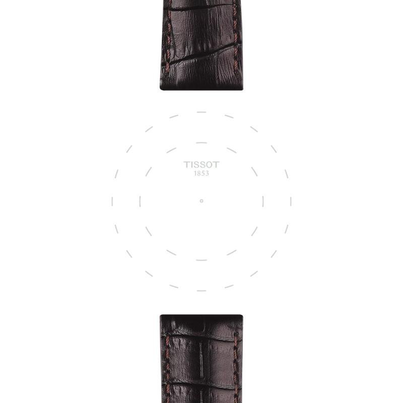 Tissot - Cinturino Marrone - Pelle - Ansa 22 Mm