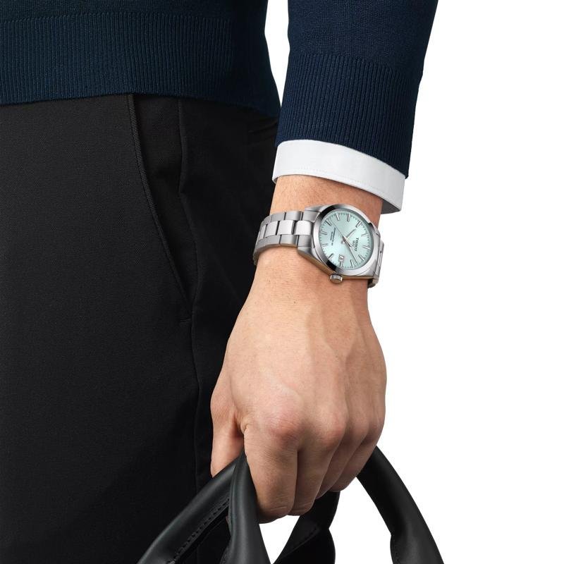 Tissot - Gentleman Powermatic 80 - Blu - Acciaio