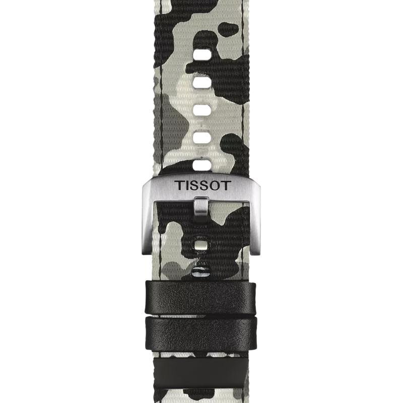 Tissot - Cinturino Ufficiale Kaki - Tessuto - 22 Mm