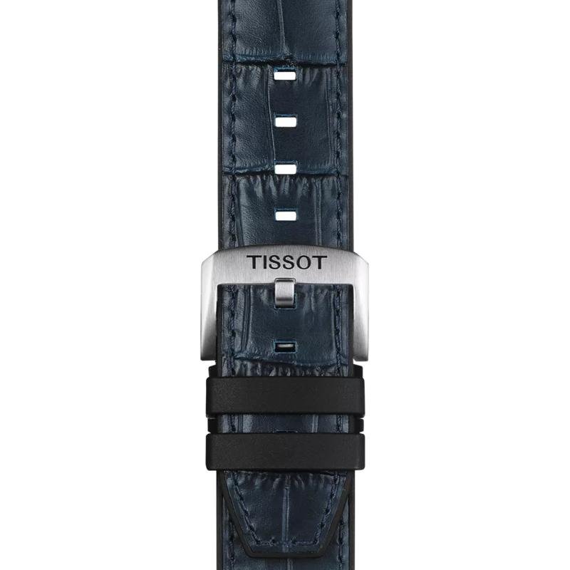 Tissot - Cinturino Ufficiale - Blu - Pelle E Gomma