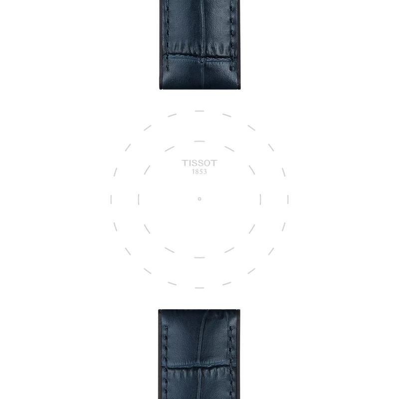 Tissot - Cinturino Ufficiale - Blu - Pelle E Gomma