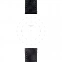 Tissot - Cinturino Ufficiale Nero - Tessuto - 21 Mm