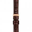Tissot - Cinturino Ufficiale Marrone - Pelle - 15 Mm