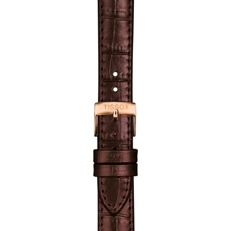 Tissot - Cinturino Ufficiale Marrone - Pelle - 15 Mm