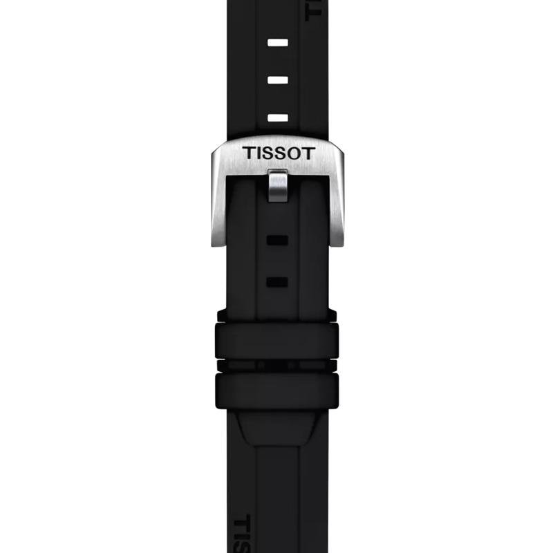 Tissot - Cinturino Silicone Nero - Ansa 18 Mm