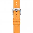 Tissot - Cinturino Silicone - Arancione - 18 Mm