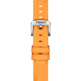 Tissot - Cinturino Silicone - Arancione - 18 Mm