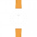 Tissot - Cinturino Silicone - Arancione - 18 Mm