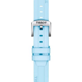 Tissot - Cinturino Silicone Blu - Ansa 18 Mm
