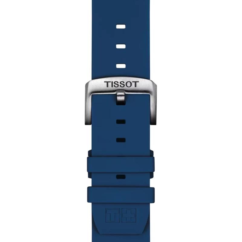 Tissot - Cinturino Silicone Blu - Ansa 22 Mm