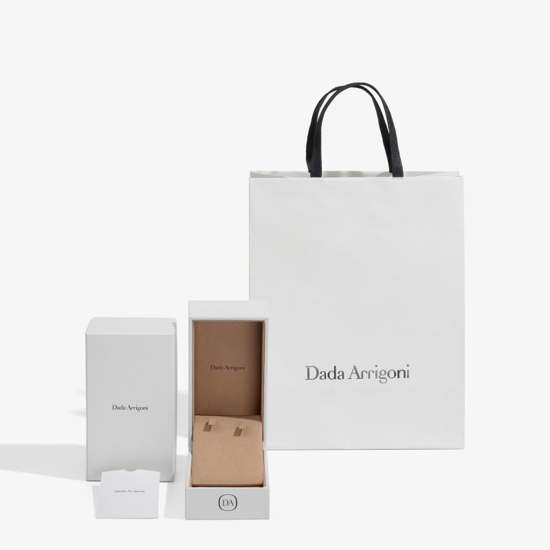 Dada Arrigoni - Orecchini Ivy - Oro Bianco - Diamanti