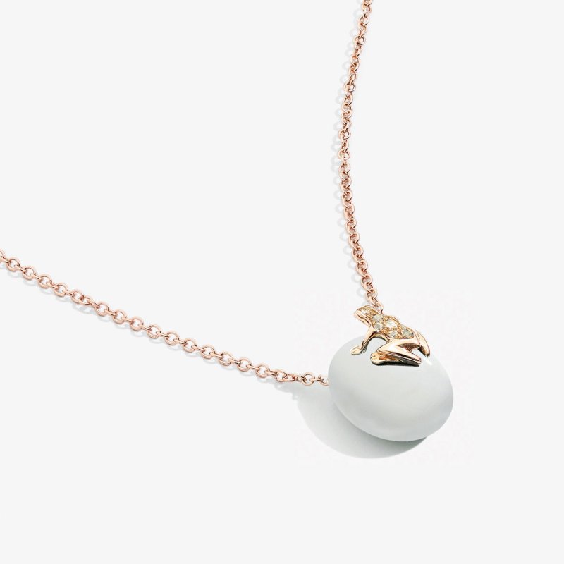 Dada Arrigoni - Collana Happy Frog - Oro Rosa