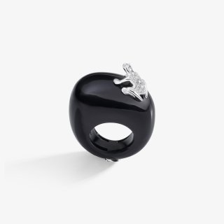Dada Arrigoni - Anello Happy Frog - Oro Bianco