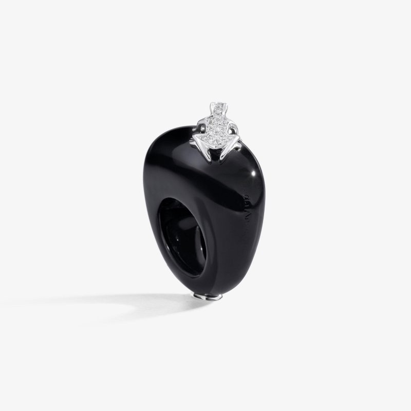 Dada Arrigoni - Anello Happy Frog - Oro Bianco