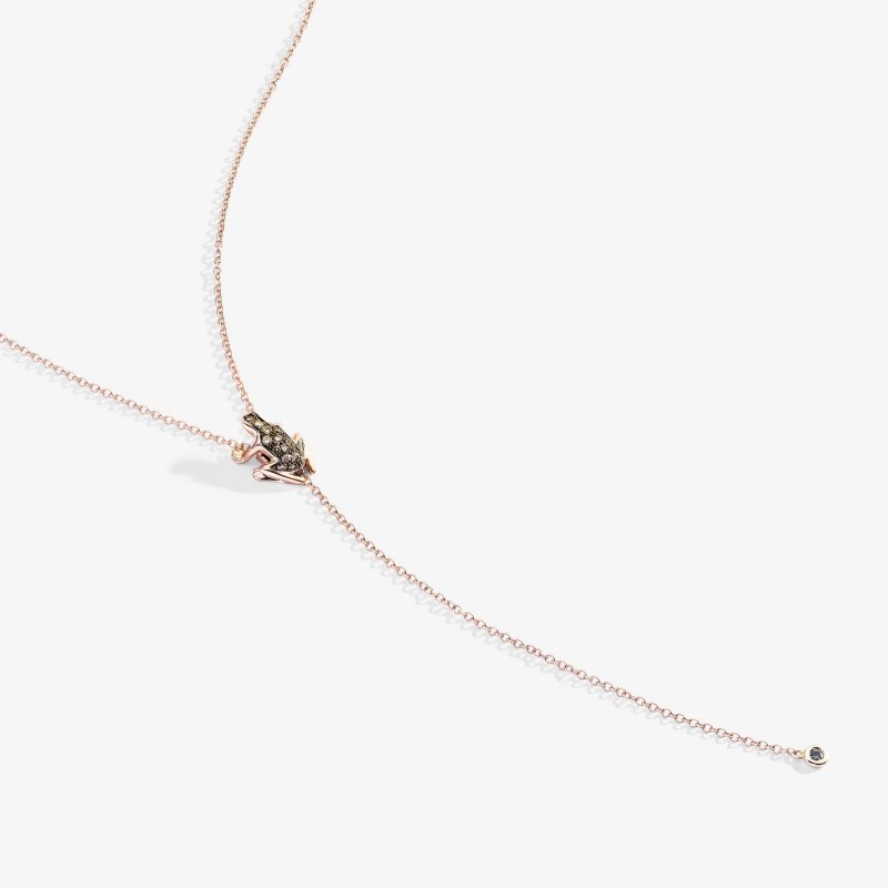 Dada Arrigoni - Collana Happy Frog - Oro Rosa - Elegante