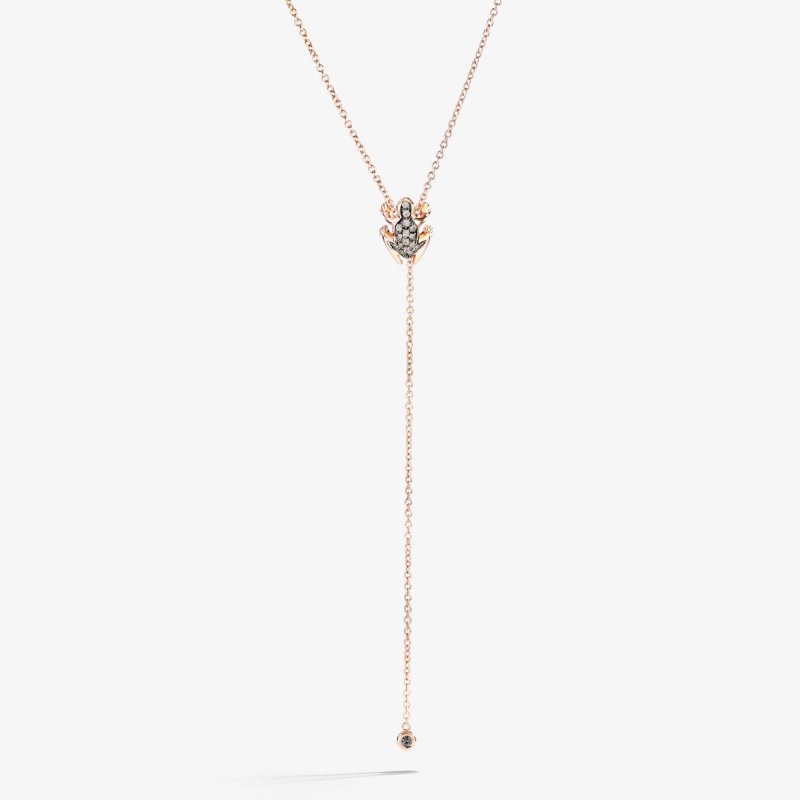 Dada Arrigoni - Collana Happy Frog - Oro Rosa - Elegante