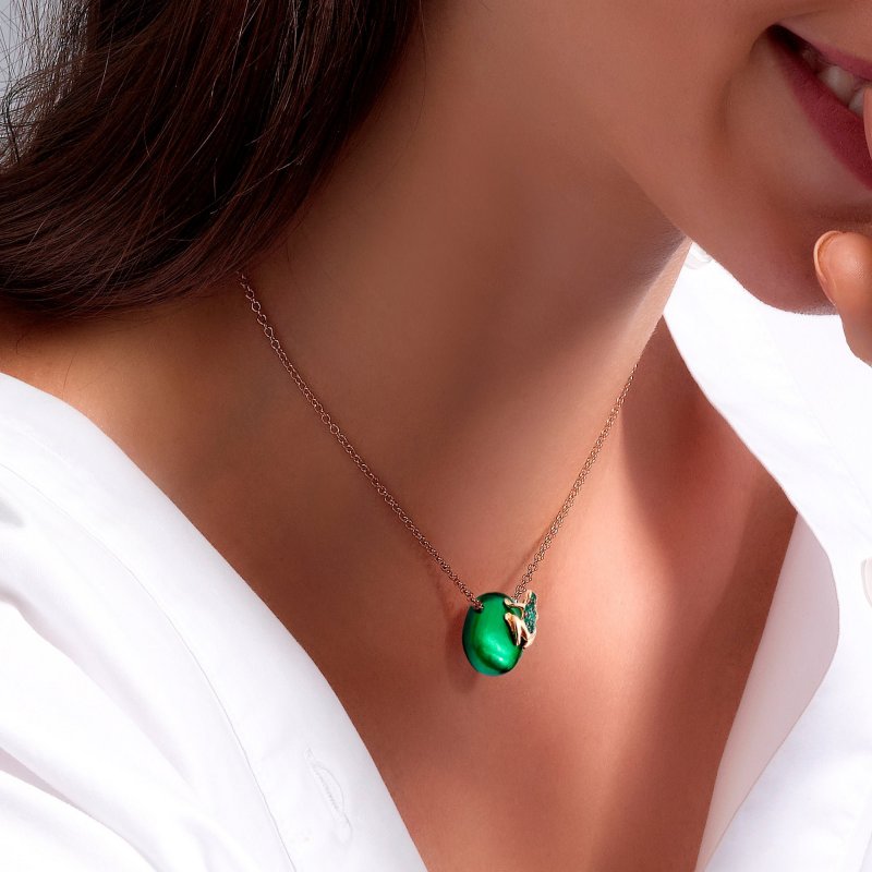 Dada Arrigoni - Collana Happy Frog - Oro Rosa