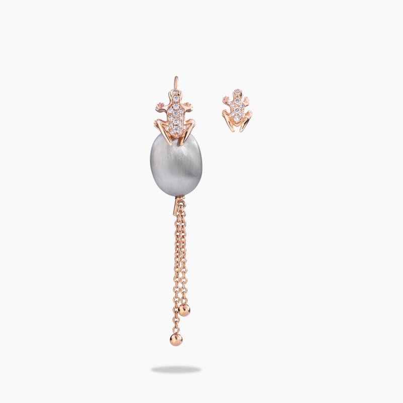 Dada Arrigoni - Happy Frog Classic - Oro Rosa - Diamanti
