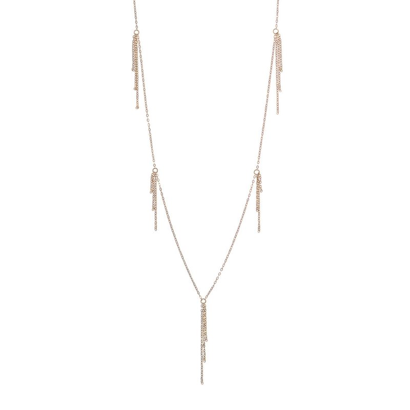 Alisia - Collana Chandelier Long - Oro