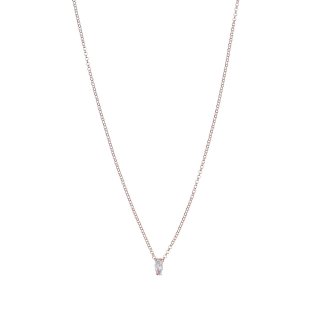Alisia - Collana Luce Ovale - Argento 925 - Zircone