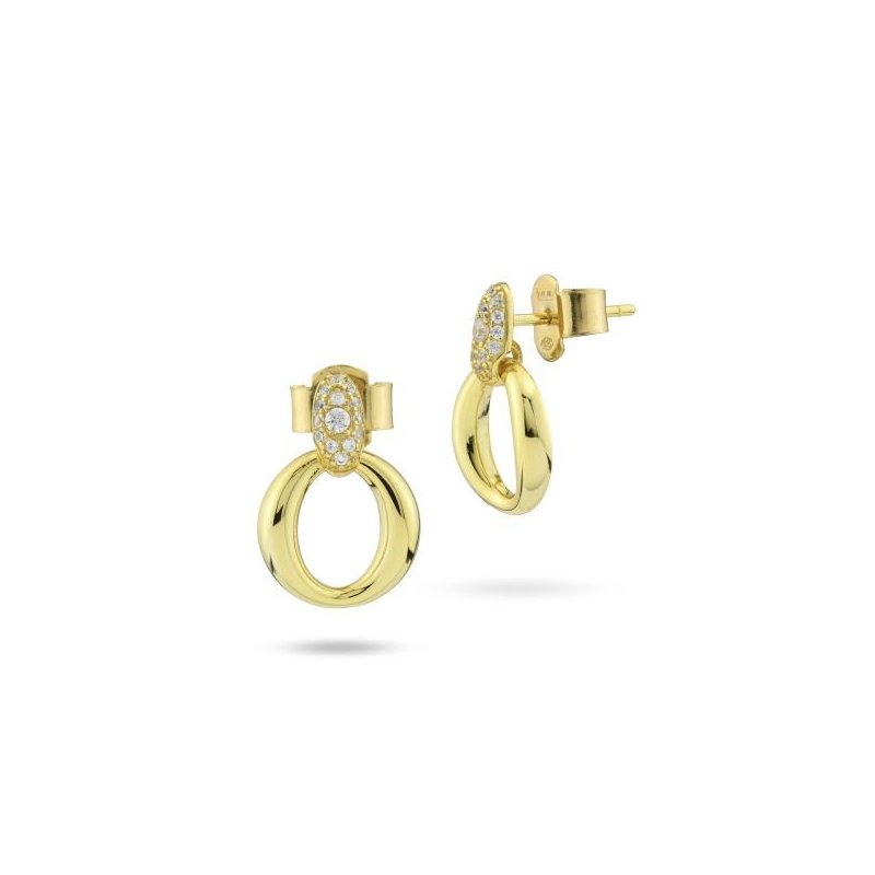 Boccadamo - Orecchini Or875D - Oro Giallo - Zircone