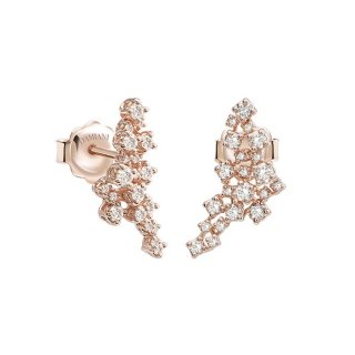Damiani - Orecchini Mimosa - Oro Rosa - Diamante