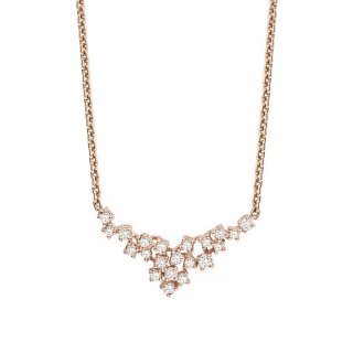 Damiani - Collana Mimosa - Oro Rosa - Diamante