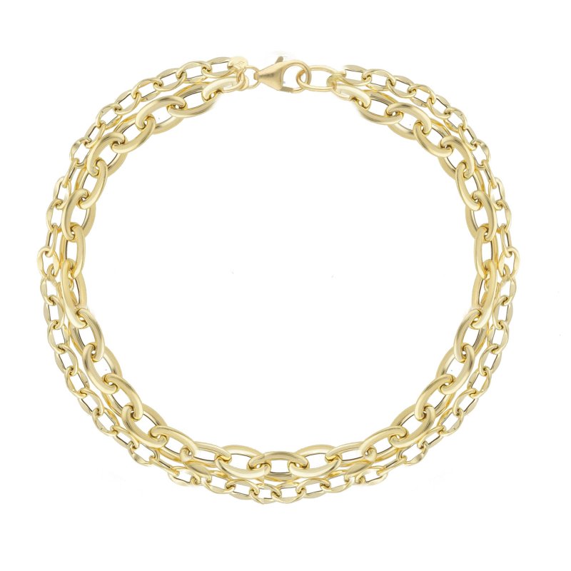 Songa Antonio - Bracciale Maglia - Oro Giallo