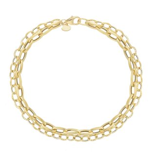 Songa Antonio - Bracciale Maglia - Oro Giallo