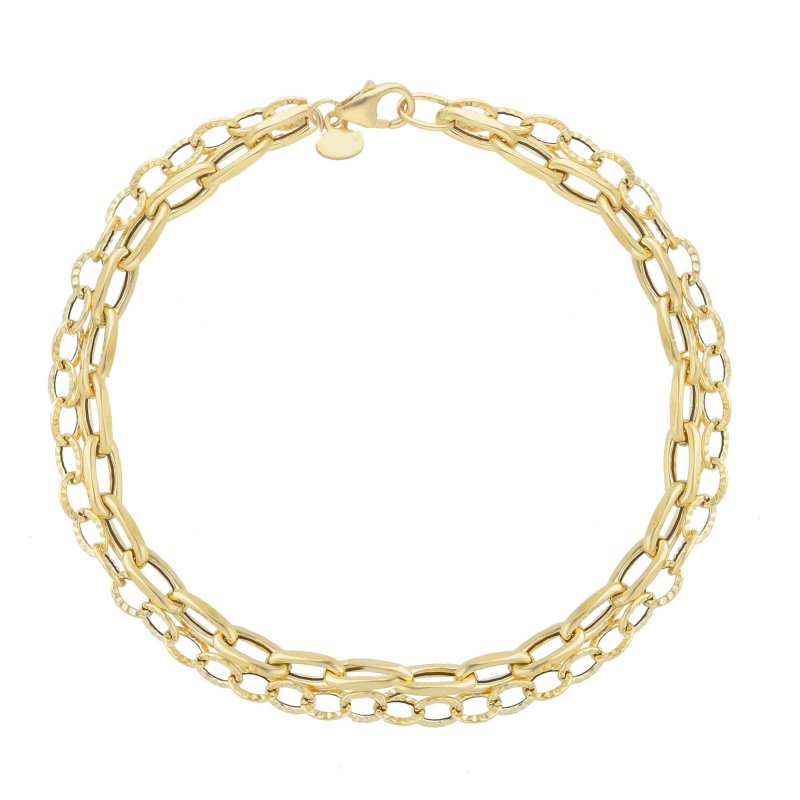 Songa Antonio - Bracciale Maglia - Oro Giallo