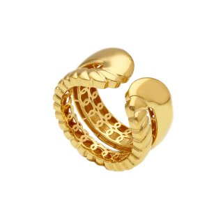 Songa Antonio - Anello Intreccio - Oro Giallo