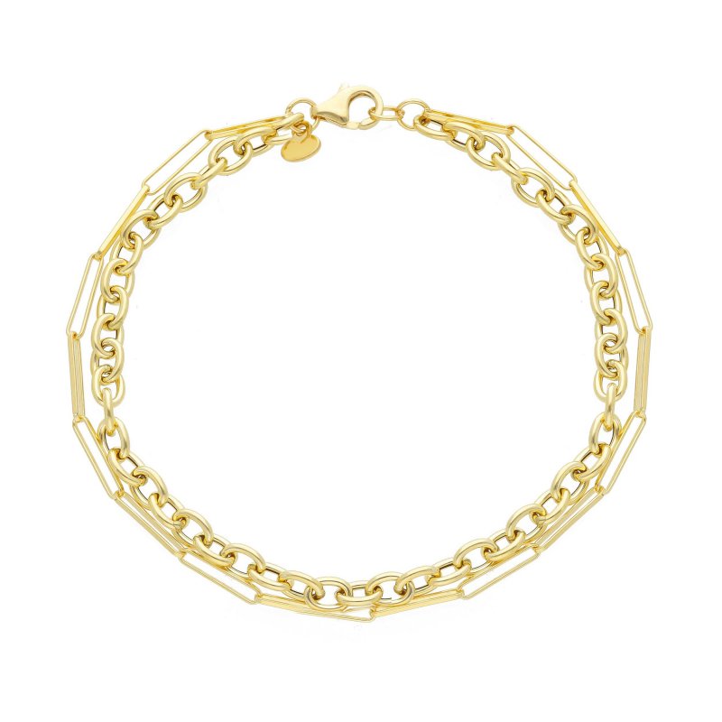 Songa Antonio - Bracciale Maglia - Oro Giallo