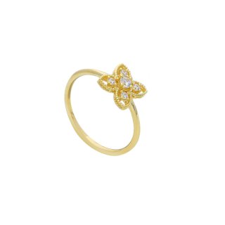 Songa Antonio - Anello Elemento Centrale - Oro Giallo