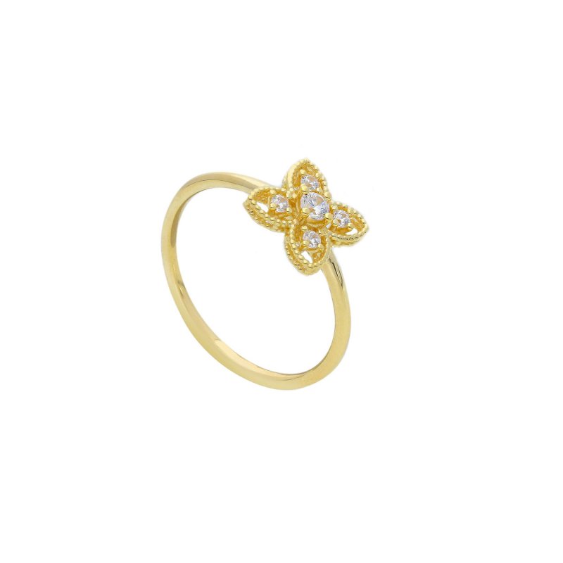 Songa Antonio - Anello Elemento Centrale - Oro Giallo