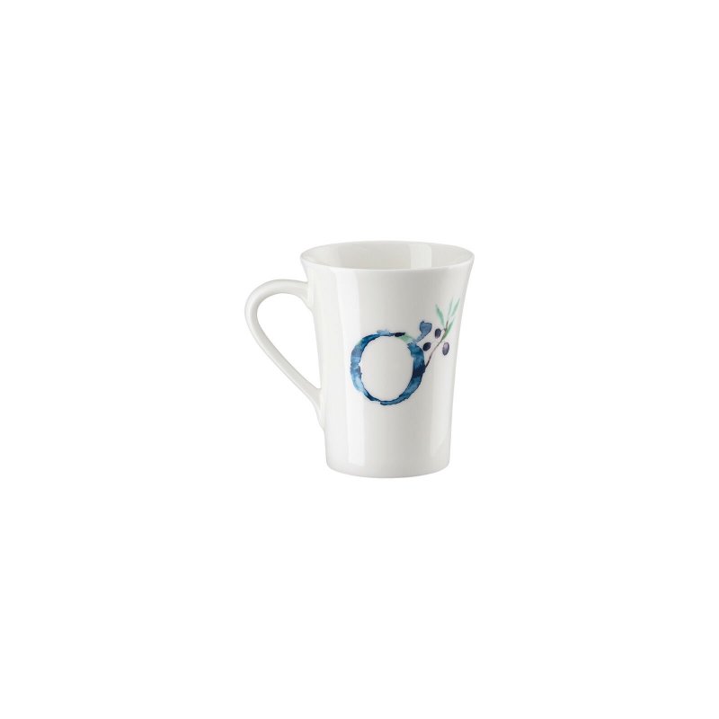 Hutschenreuther - Flower Alphabet Mug - Bone China