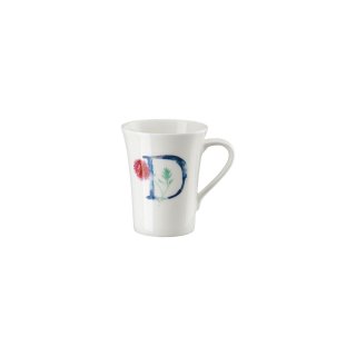 Hutschenreuther - Flower Alphabet Mug - Bone China