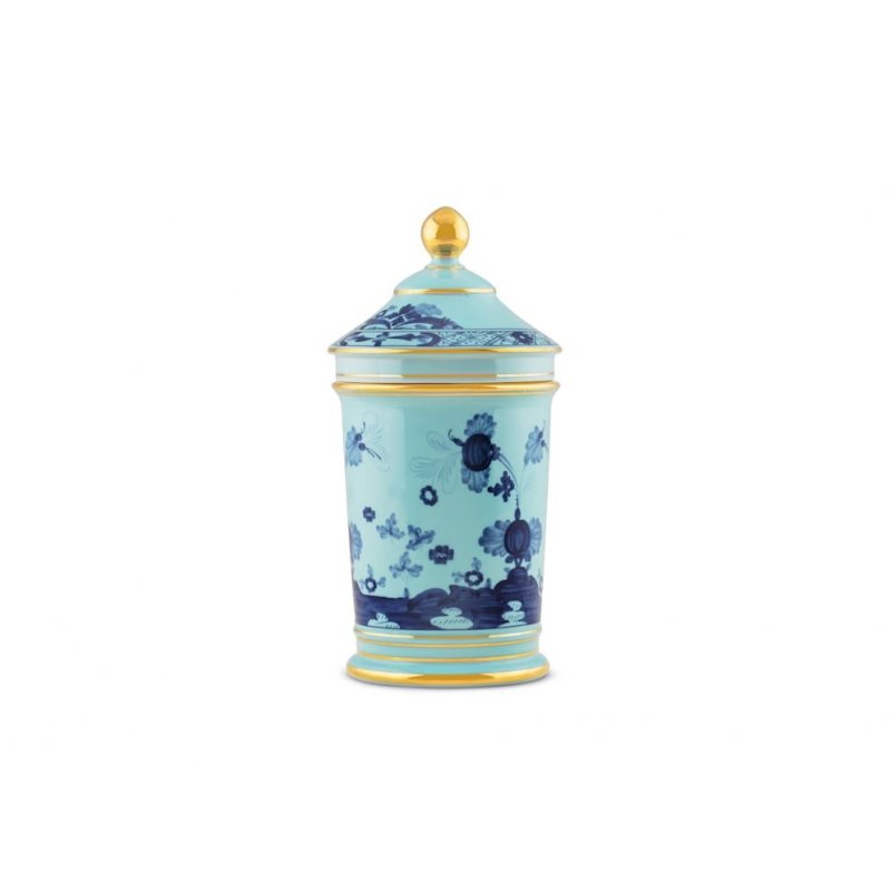 Richard Ginori - Vaso Iris - Porcellana Blu Oro