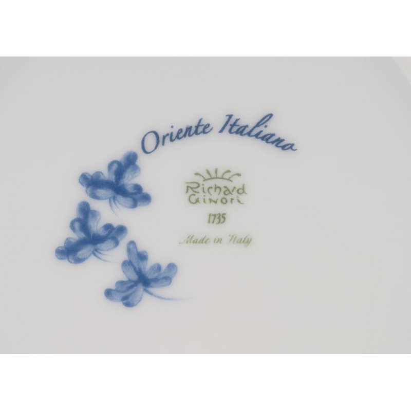 Richard Ginori - Vaso Iris - Porcellana Blu Oro