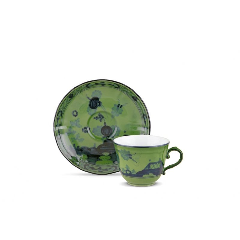 Richard Ginori - Tazze Da Caffè Malachite - Antico Doccia