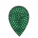 Myj - Orecchino Goccia Big - Argento 925 - Zirconi