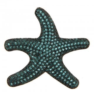 Myj - Orecchino Stella Marina - Argento - Zirconi