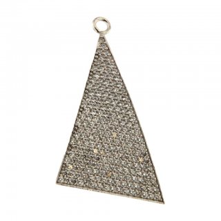 Myj - Pendente Triangolo - Argento 925 - Zirconi
