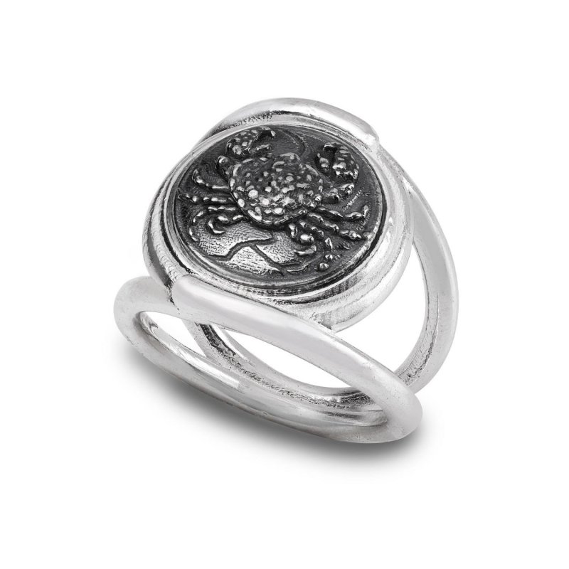Gerardo Sacco - Anello Cancro - Argento 925