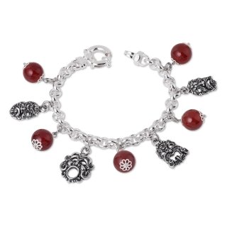 Gerardo Sacco - Bracciale Charms - Argento 925