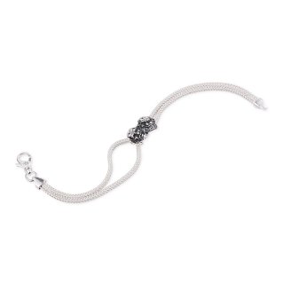 Gerardo Sacco - Bracciale Argento - Maschere