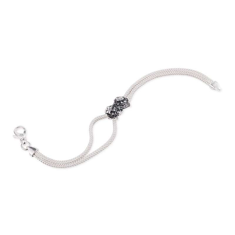 Gerardo Sacco - Bracciale Argento - Maschere