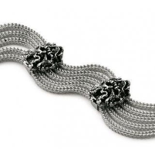 Gerardo Sacco - Bracciale Maschere - Argento 925