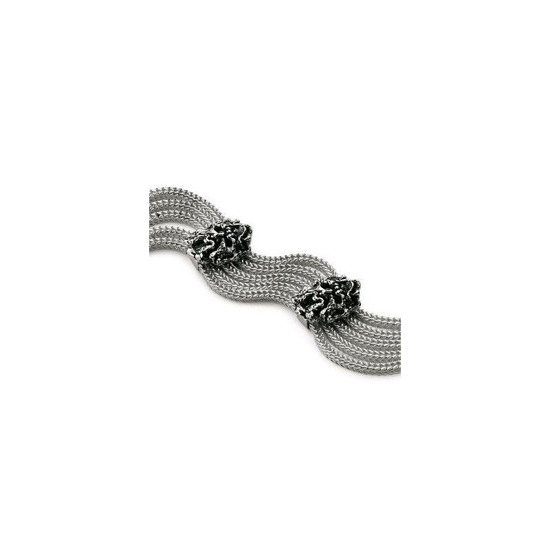 Gerardo Sacco - Bracciale Maschere - Argento 925