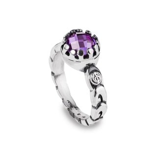 Gerardo Sacco - Anello Argento 925 - Cubik Zirconia