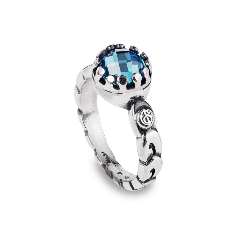 Gerardo Sacco - Anello Argento 925 - Cubik Zirconia